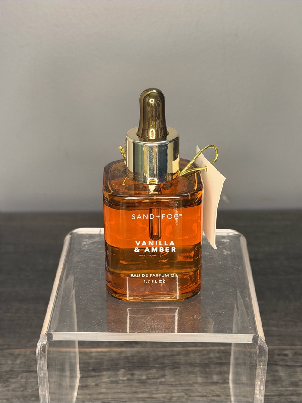 Sand + Fog Vanilla & Amber Oil Dropper – 1.7 fl oz / 50 mL